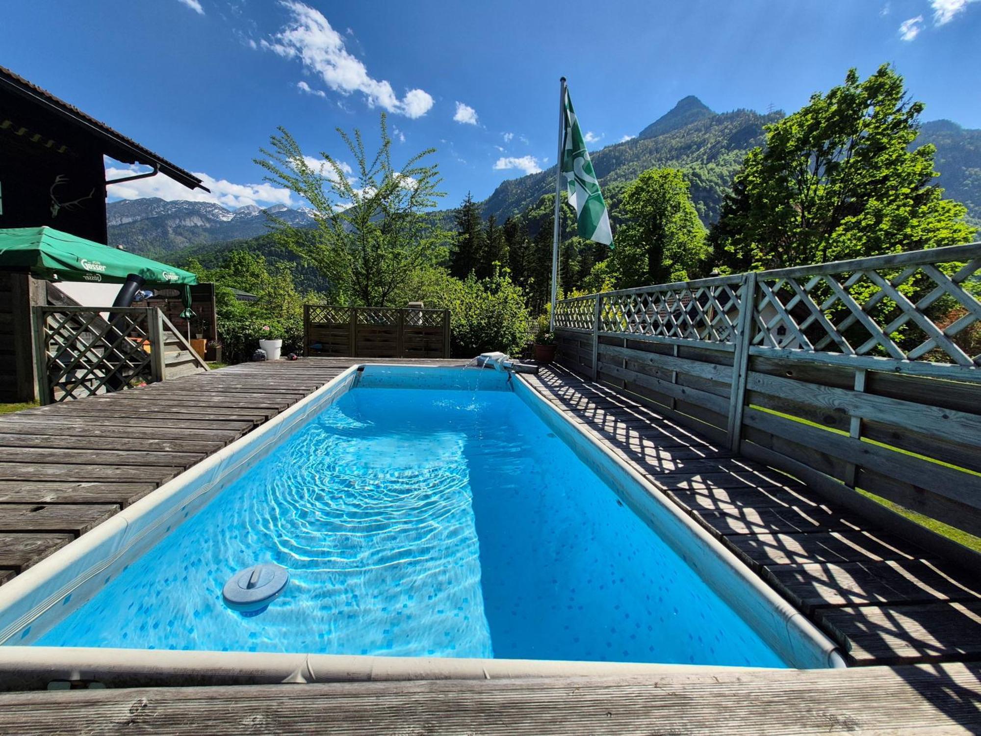 Ferienlounge Bluntausee Golling an der Salzach Exteriér fotografie